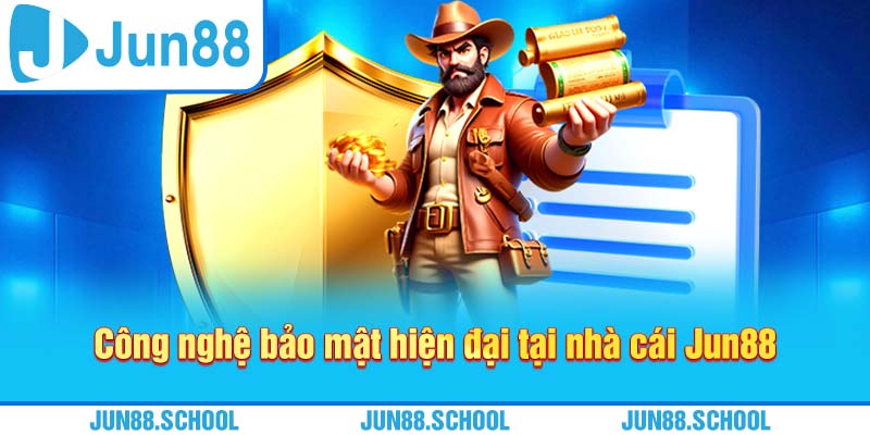 Công nghệ bảo mật hiện đại tại nhà cái Jun88